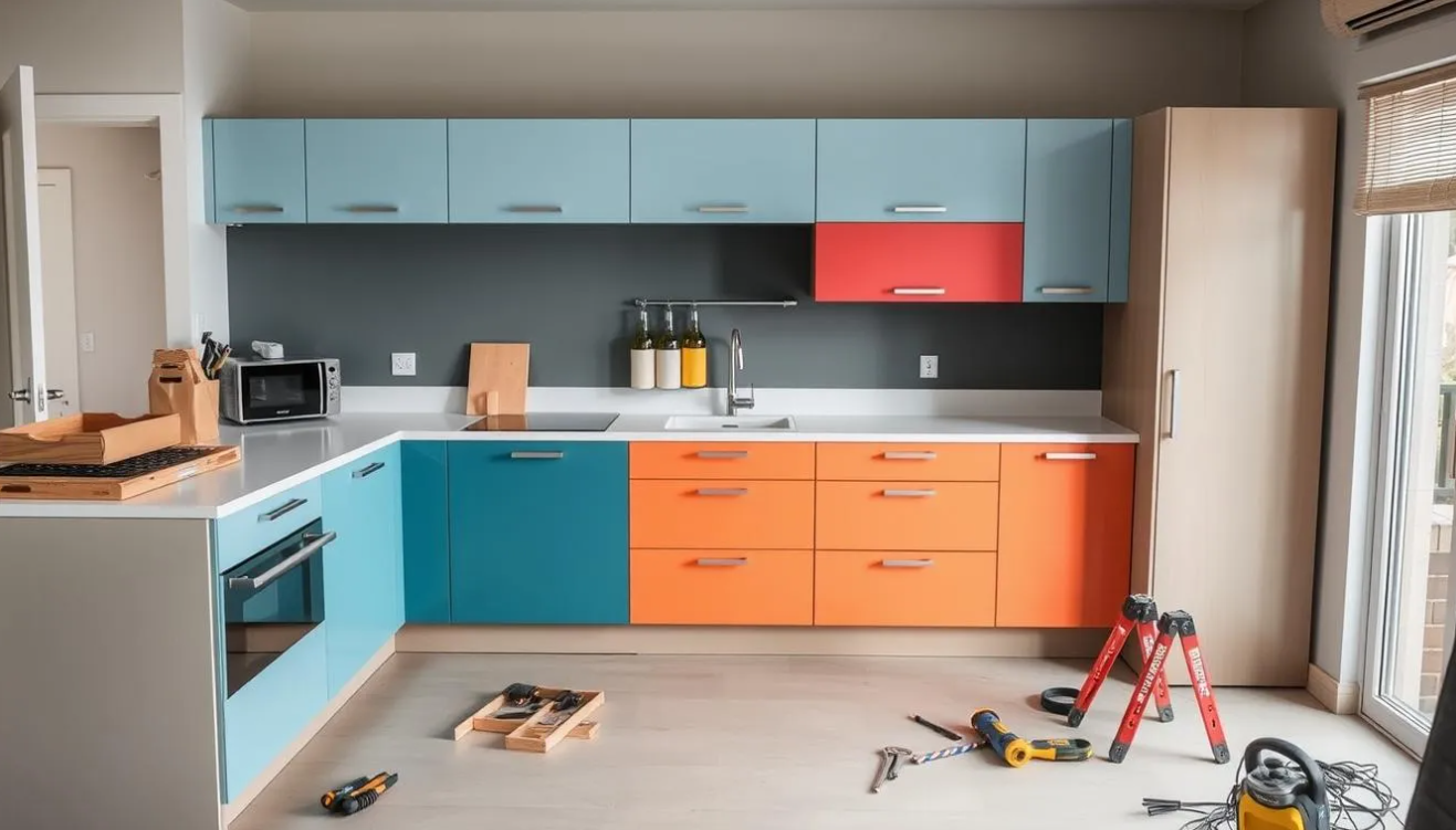 Kitchen Cabinet Assembly, Worktop & Splashback Installation – Fast & Professional